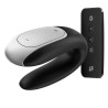 Satisfyer Double stimulateur connecté Double Fun Satisfyer Noir